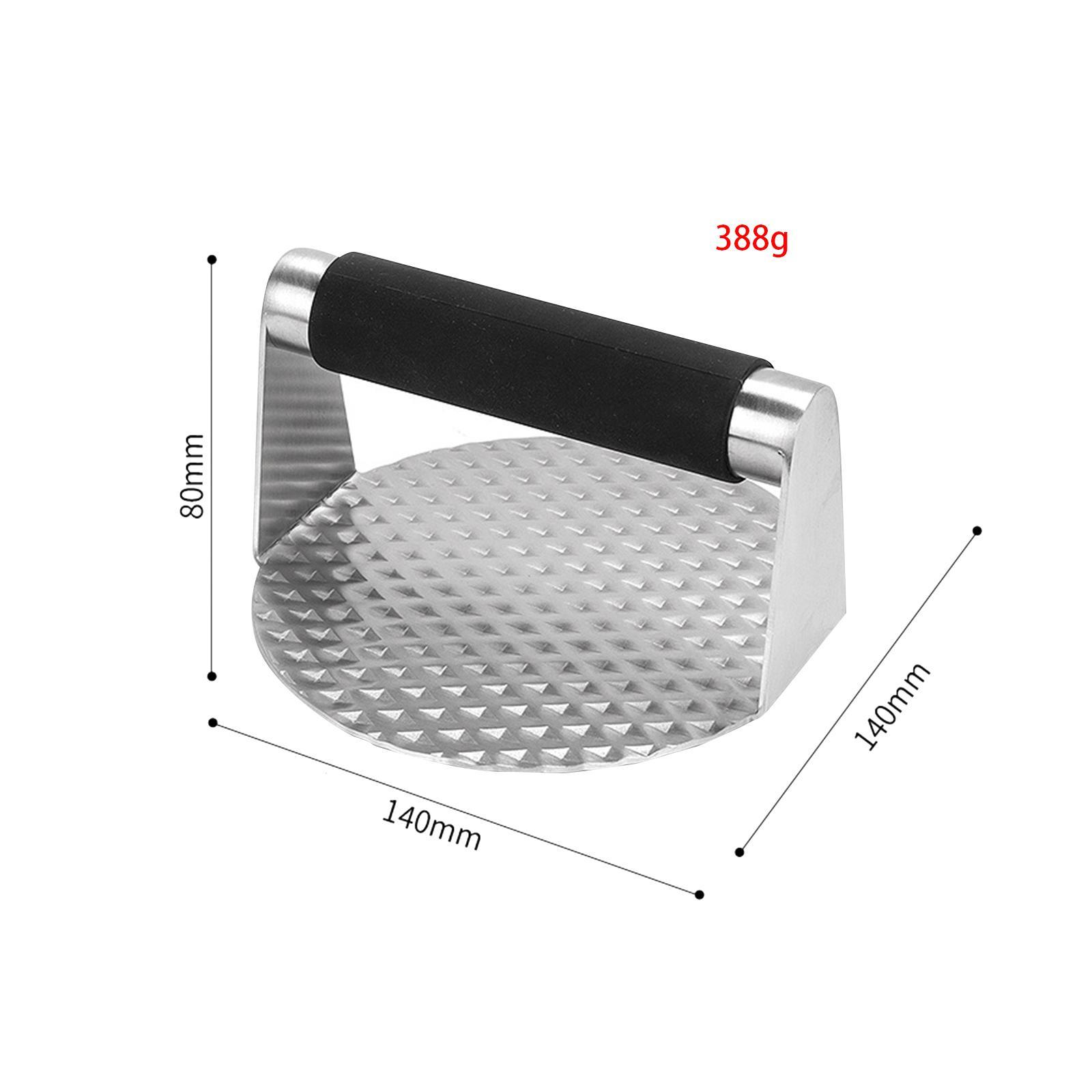 304 Stainless Steel Burger Press Nonstick Meat Smasher for Steaks Meat Grill