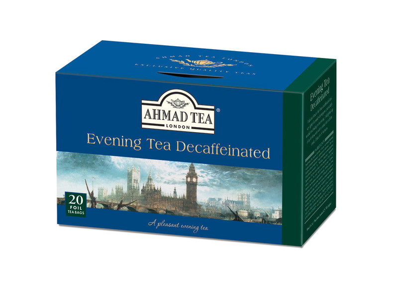 TRÀ AHMAD ANH QUỐC - BUỔI TỐI - Evening Tea Decaffeinated - Không chứa Caffeine