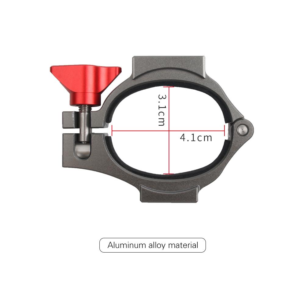 Giá đỡ kẹp mở rộng với 2 đế gắn cho micrô LED Phụ kiện ánh sáng cho DJI OSMO Mobile
