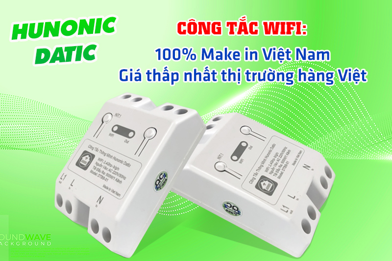 Công Tắc Thông Minh Hunonic Datic Basic