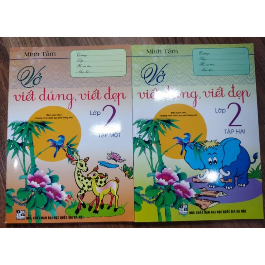 Sách - Vở Viết Đúng Viết Đẹp Lớp 2 Tập 2