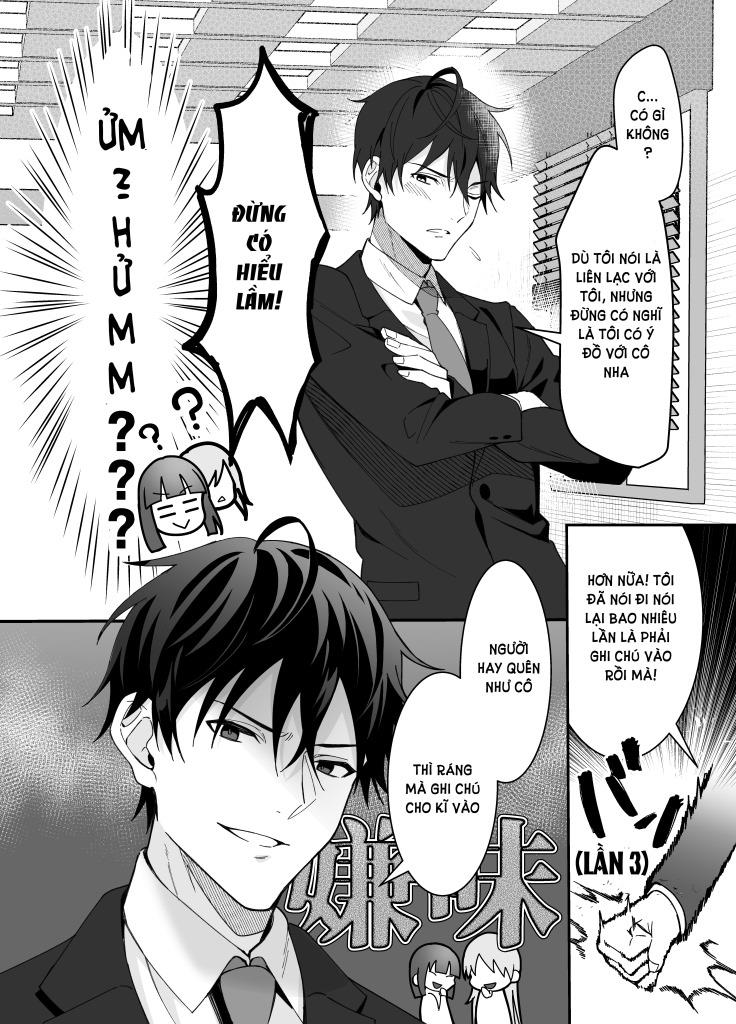 [21+] vở kịch kích tình, sếp khó tính của tôi thật ra lại là gã biến thái chapter 1.1 13