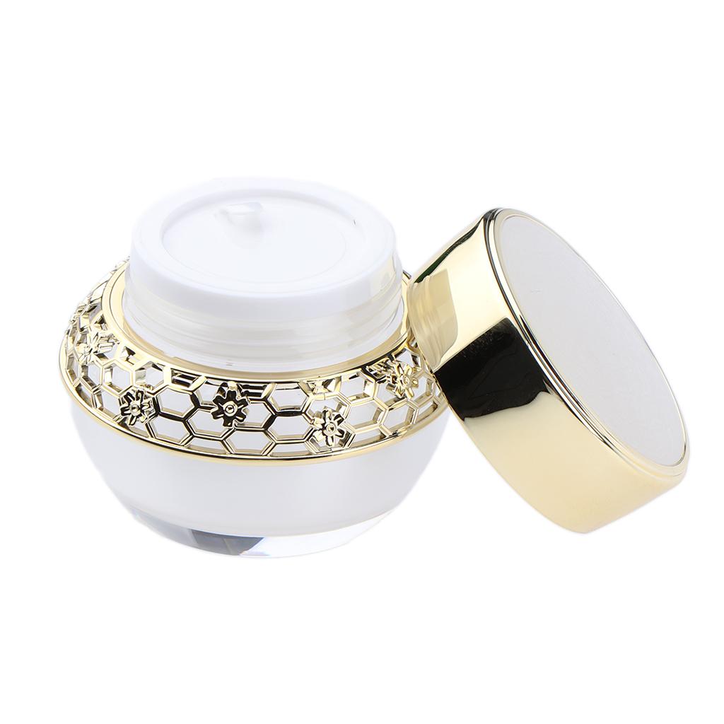 Empty Cream Lotion Case Jars Pot Lip Balm Containers Refillable Bottle 30g