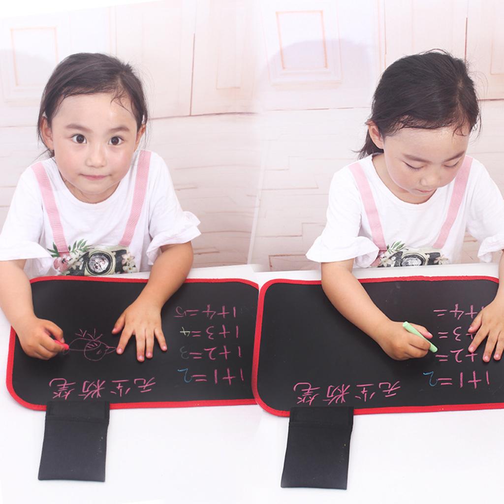 Mess Free Chalk Board Doodle Writing Drawing Board Gift For Boys Girls - A