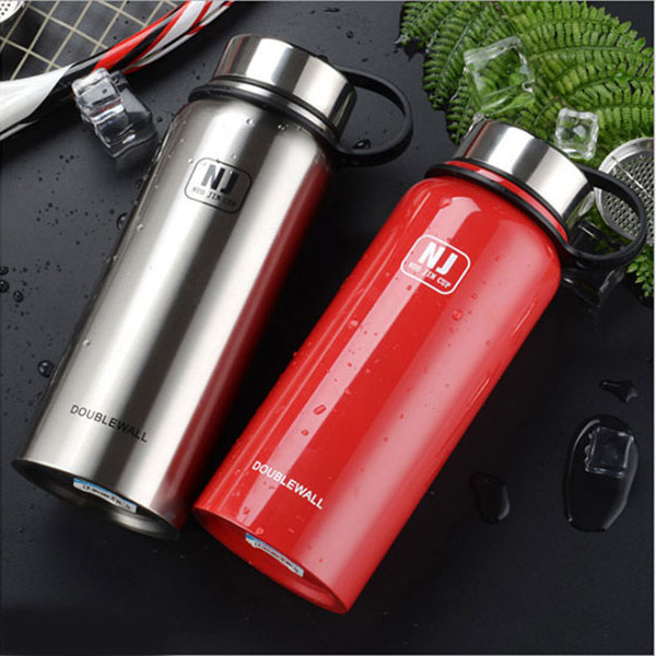 Bình Giữ Nhiệt Inox 1300ml Giữ Nhiệt Trên 12H Nắp Quai