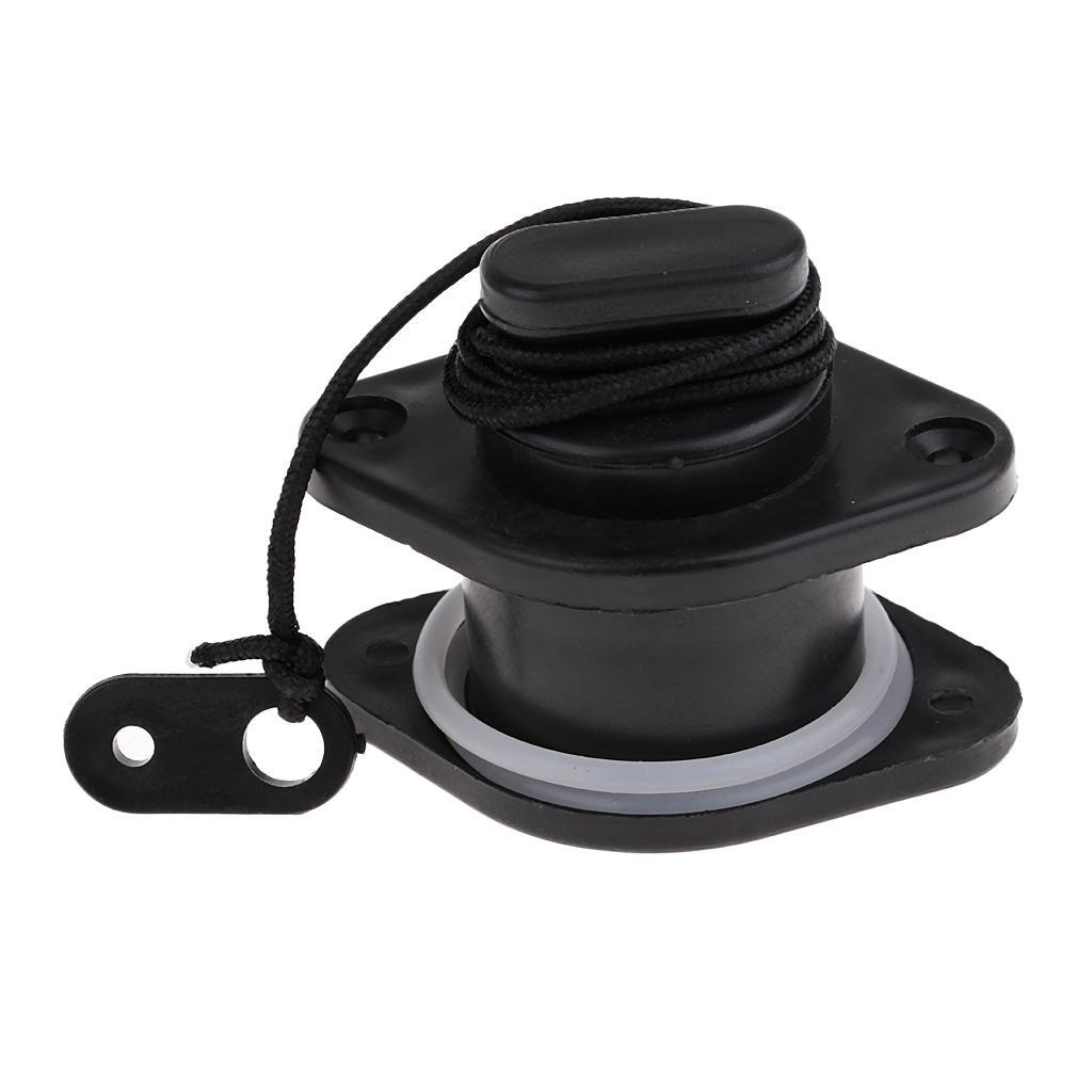 2-6pack Universal PVC Scupper Drain Valve Cap for Kayak Inflatable Boat 24mm