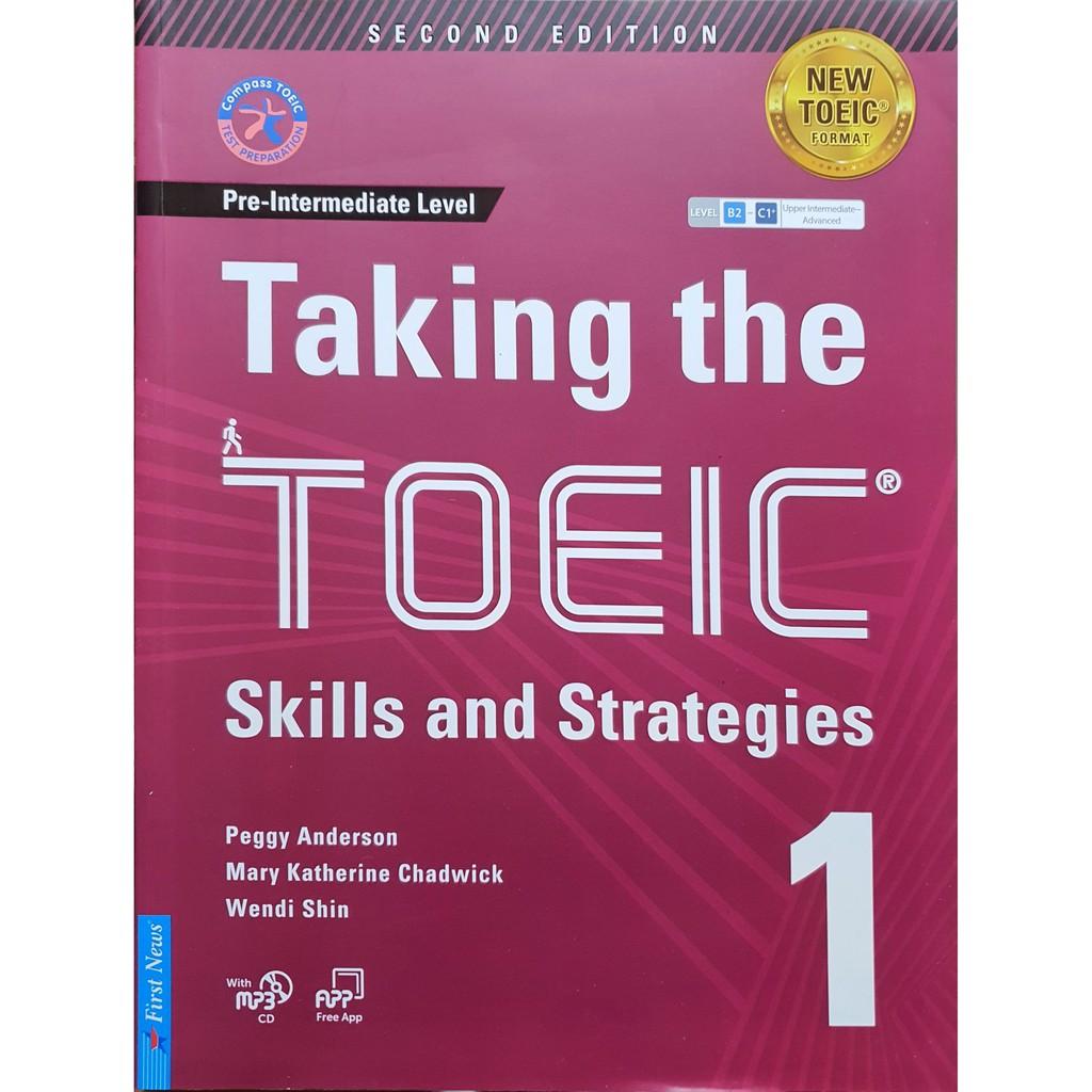 Sách - Combo 2 Cuốn Taking The TOEIC - Skills and Strategies 1 + 2