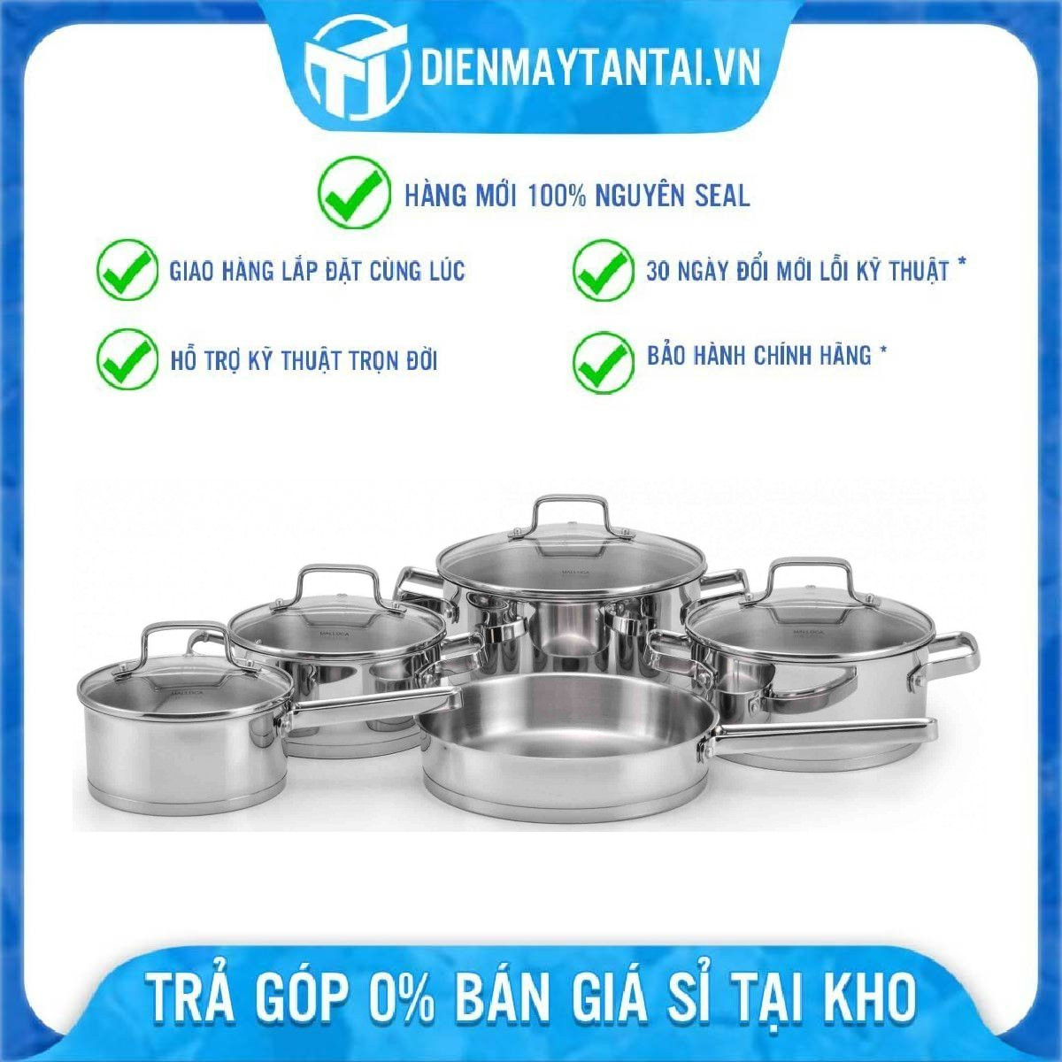 Bộ Nồi Từ MALLOCA SA-1503