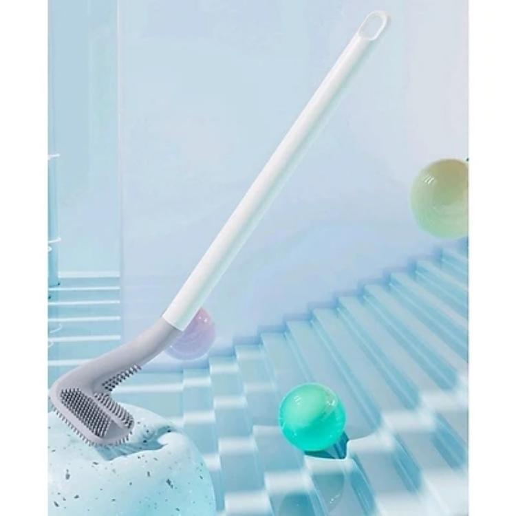 Cọ Toilet Silicon Chổi Chà Rửa Nhà Vệ Sinh Bồn Cầu Gắn Tường