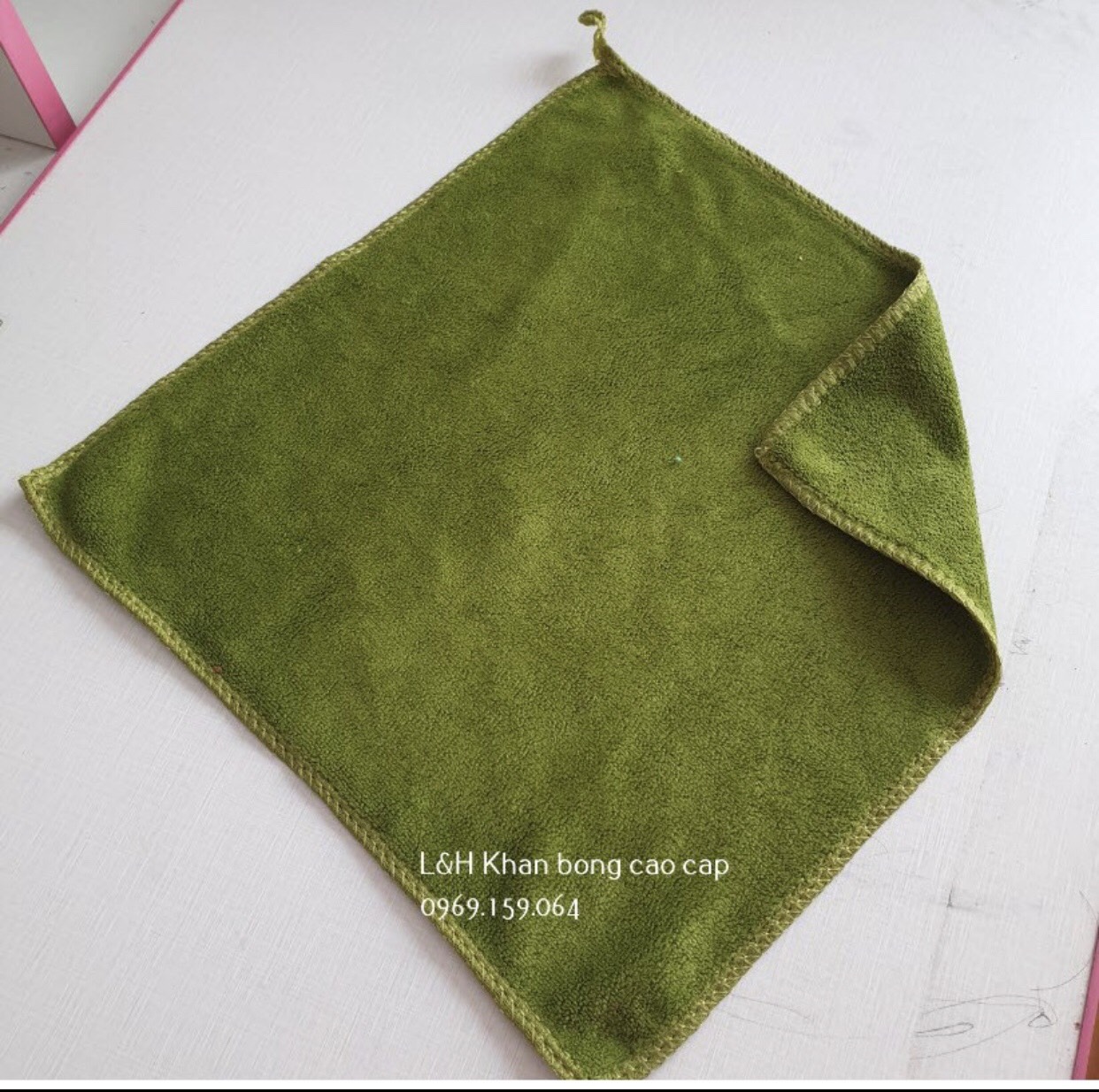 Khăn lau bếp, lau ô tô, lau bàn, khăn KT 30 * 30 cm