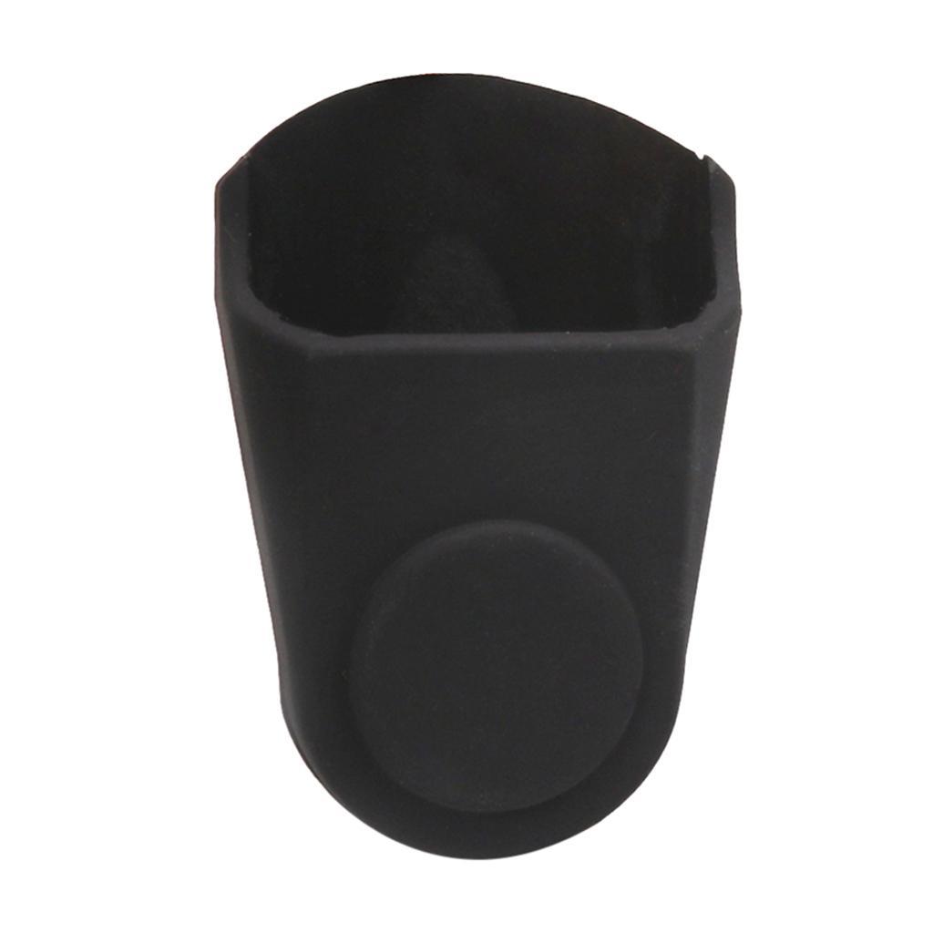 Alto Saxophone Mouthpiece Cap, Sax Mouthpiece Protective Rubber Cap Accessory, Black