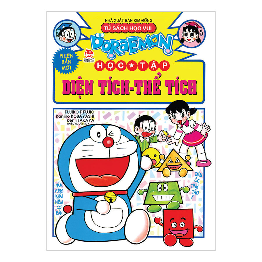 Doraemon Học Tập: Diện Tích - Thể Tích (Tái Bản 2019)