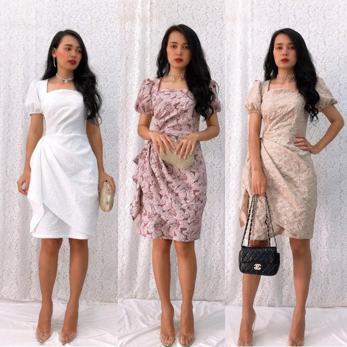 Đầm dự tiệc phối bèo