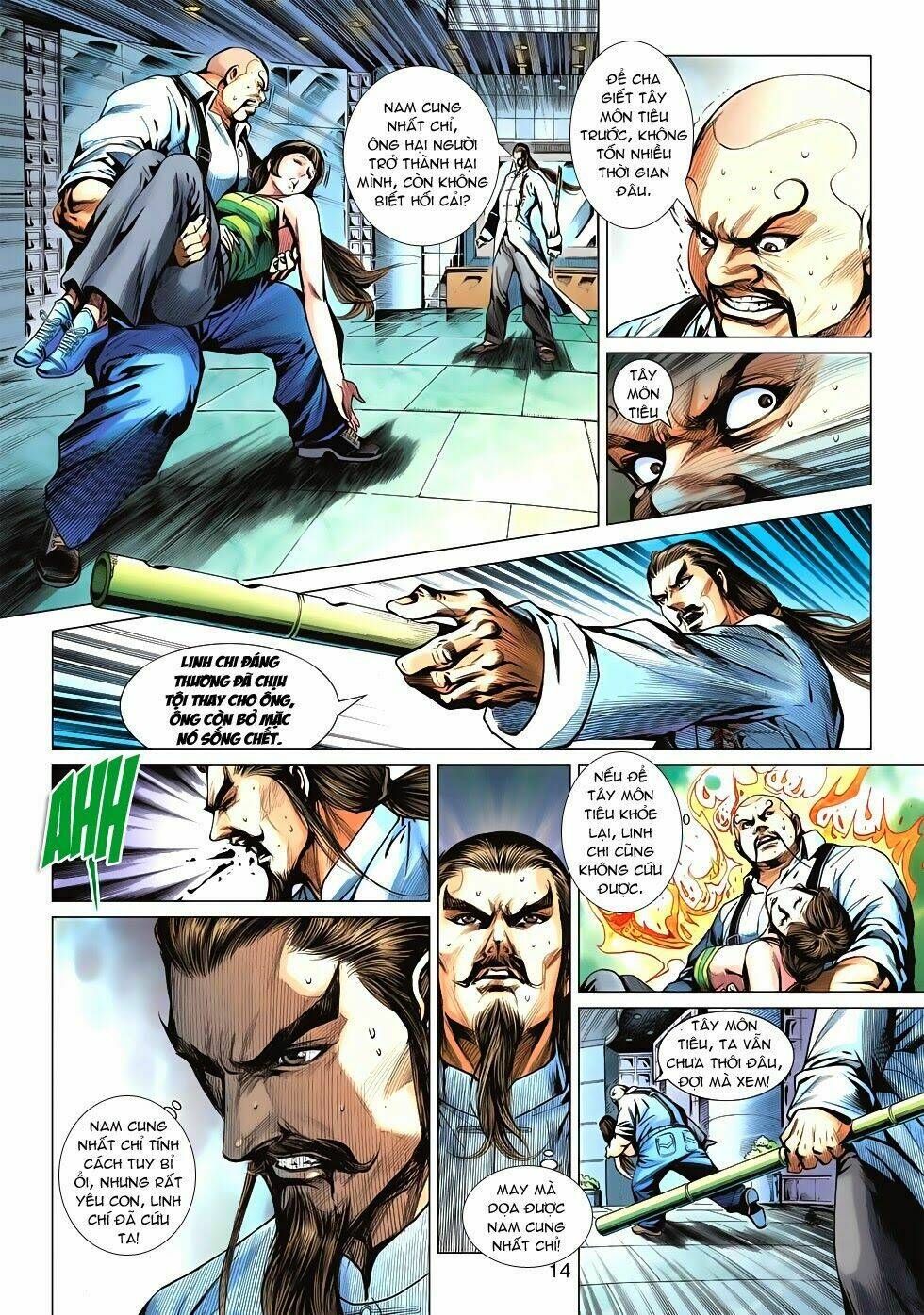 tân tác long hổ môn chapter 580 13