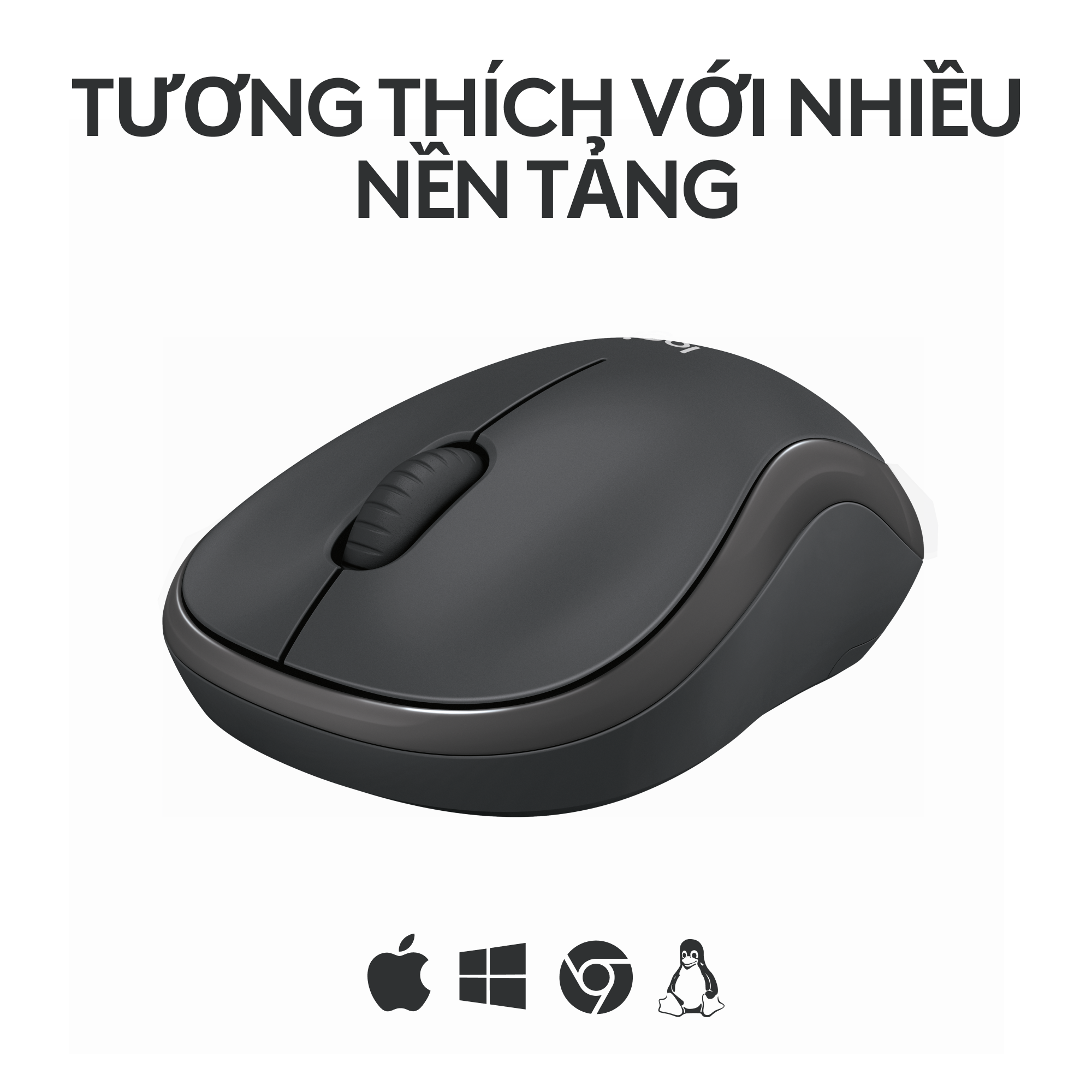 Chuột không dây Logitech M241 Silent Bluetooth - Hàng chính hãng