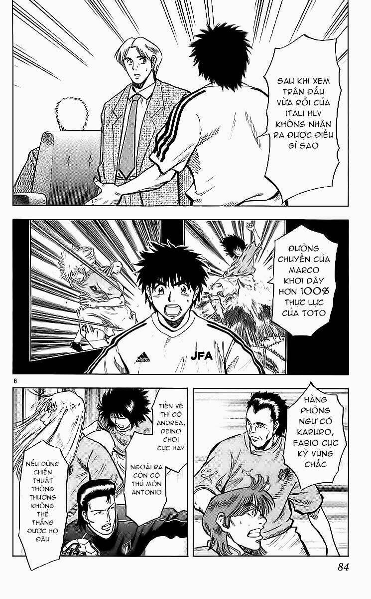 vũ điệu trên sân cỏ - fantasista chapter 209 6