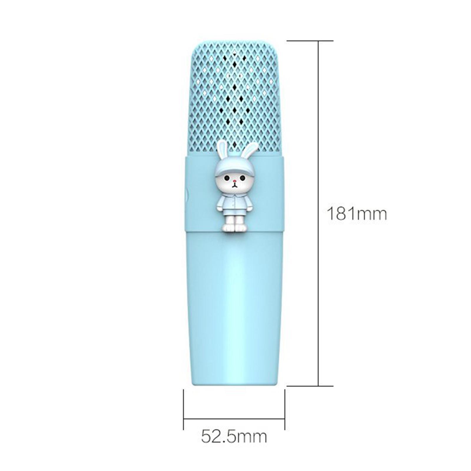 Karaoke Bluetooth 5.0 Microphone Handheld KTV Player for Kids