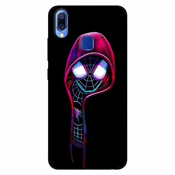 Ốp lưng in cho Vivo Y95 Nhện Đen