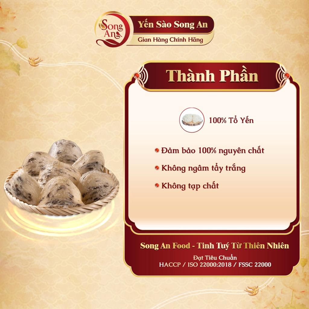 Yến sào thô nguyên tổ, Tổ yến thô nguyên chất Song An Food bổ sung dưỡng chất bồi bổ sức khỏe 10gr/30gr/50gr/100gr