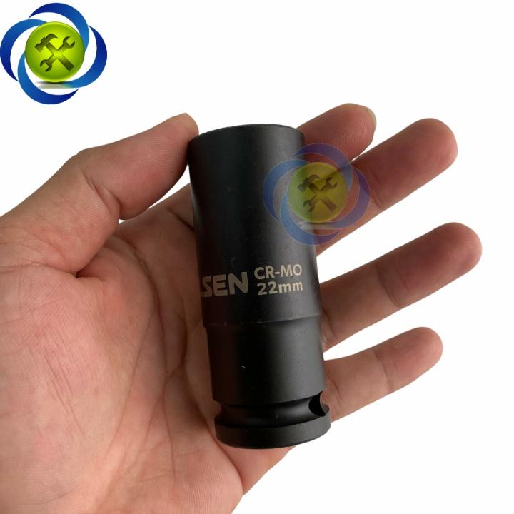 Tuýp 22mm 1/2 đen dài Tolsen 18272 loại 6 cạnh thép CR-MO
