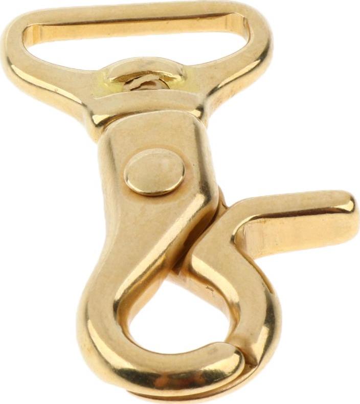 2X Đồng Tôm Hùm Clip Xoay Móc Túi Móc Chìa Khóa Thủ Công Phát Hiện 20mm