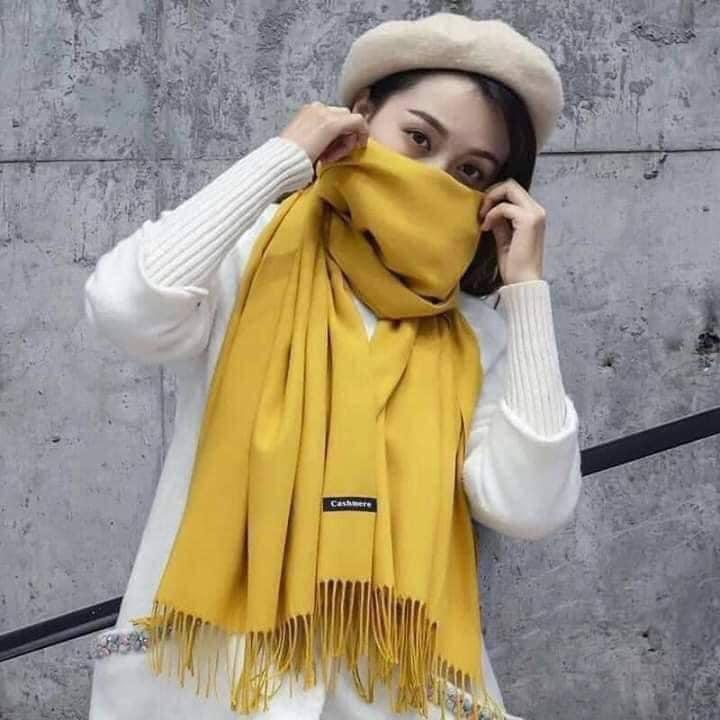 Khăn choàng cashmere đủ màu cực xinh