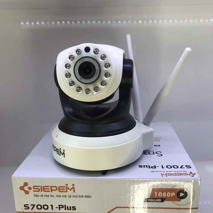 Camera IP Wifi SIEPEM S7001 Plus Full HD 1080P - Hàng nhập khẩu