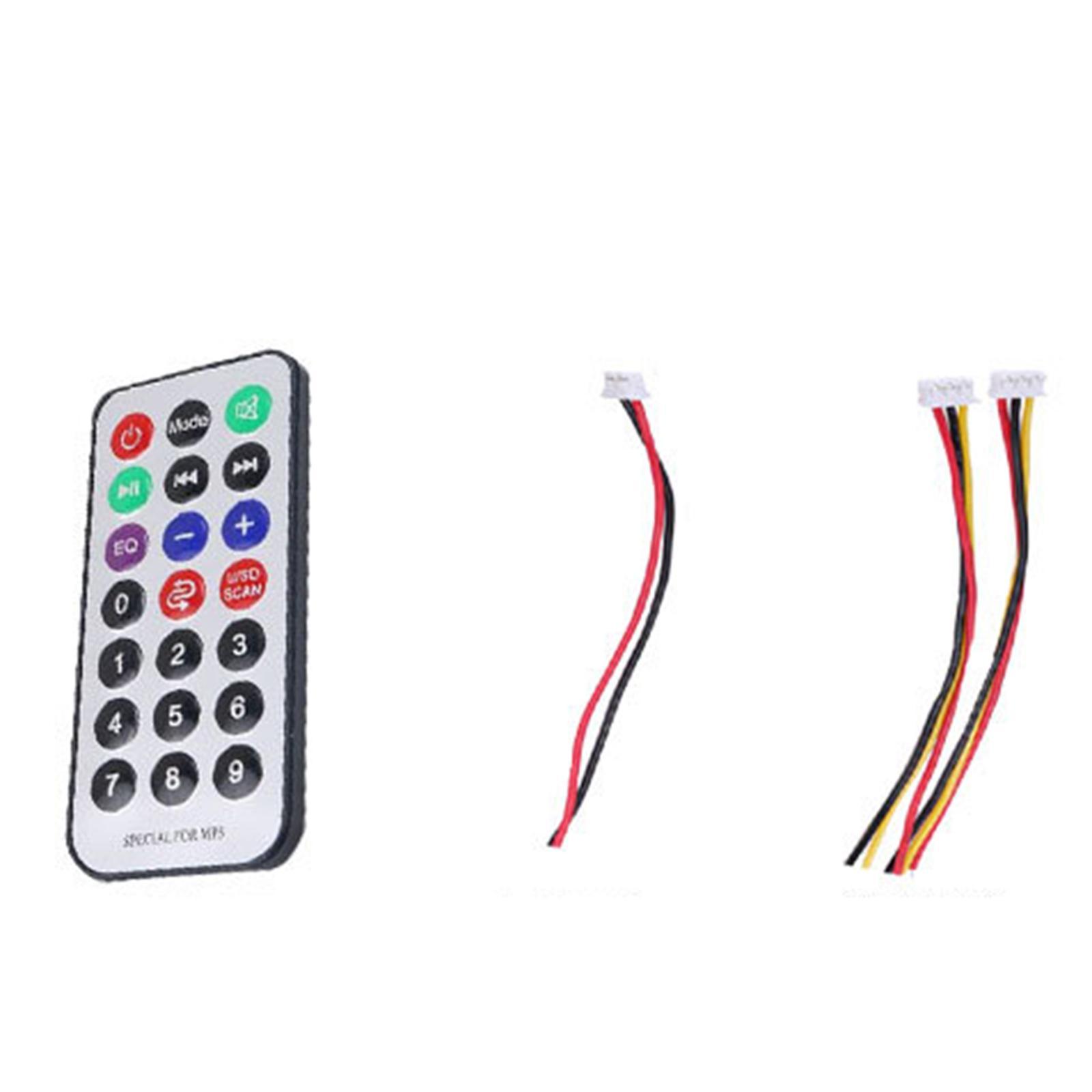 Audio Decoder Board Module, Bluetooth 5.0 Lossless with Remote Controller, Decode Board for Speaker
