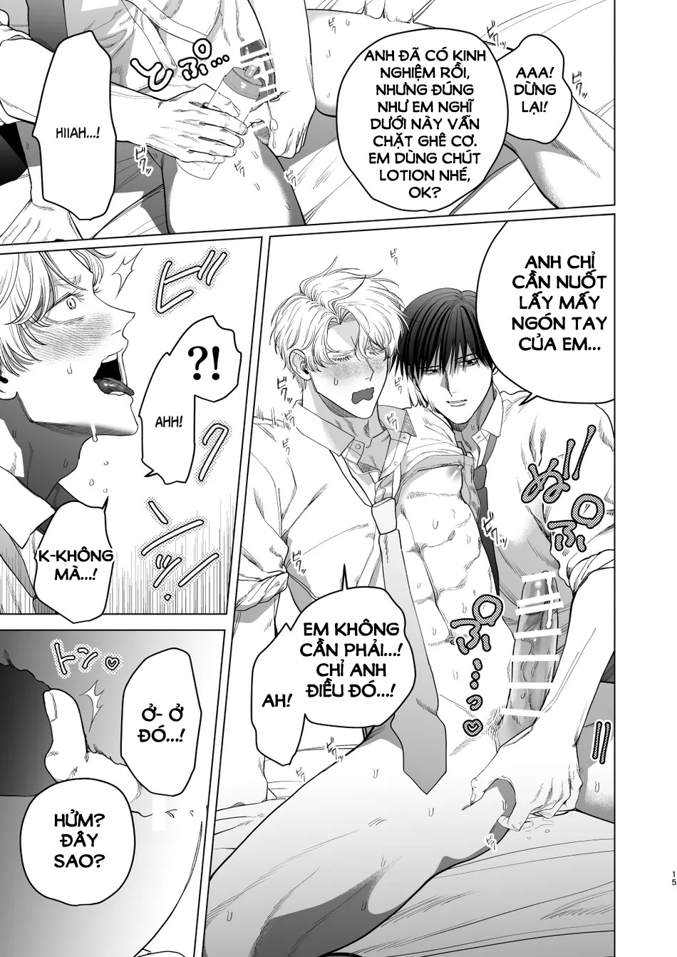 senpai hư hỏng và cậu đàn em nóng tính chapter 1 13