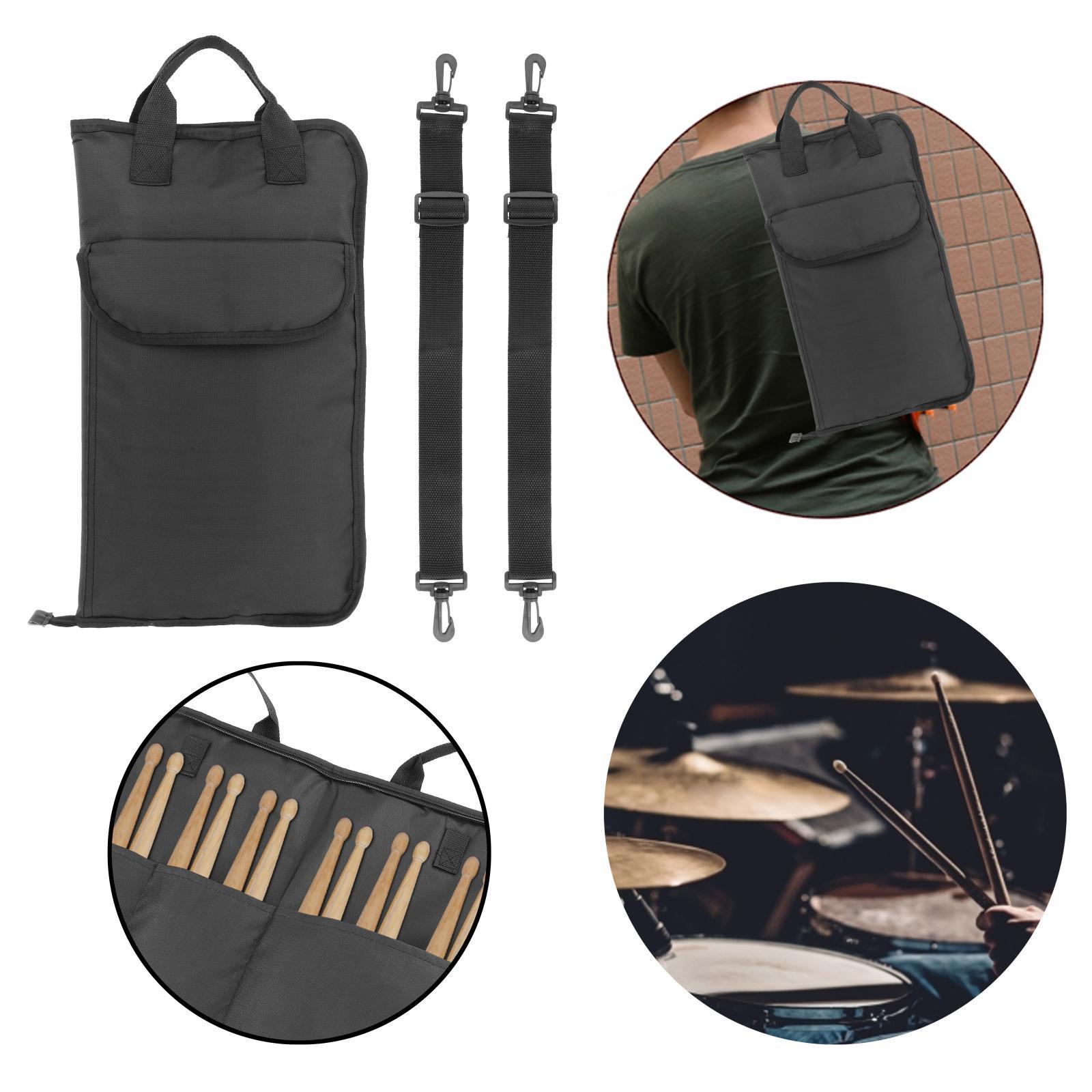 600D Oxford cloth Drum stick Bag Case w/ Shoulder Strap