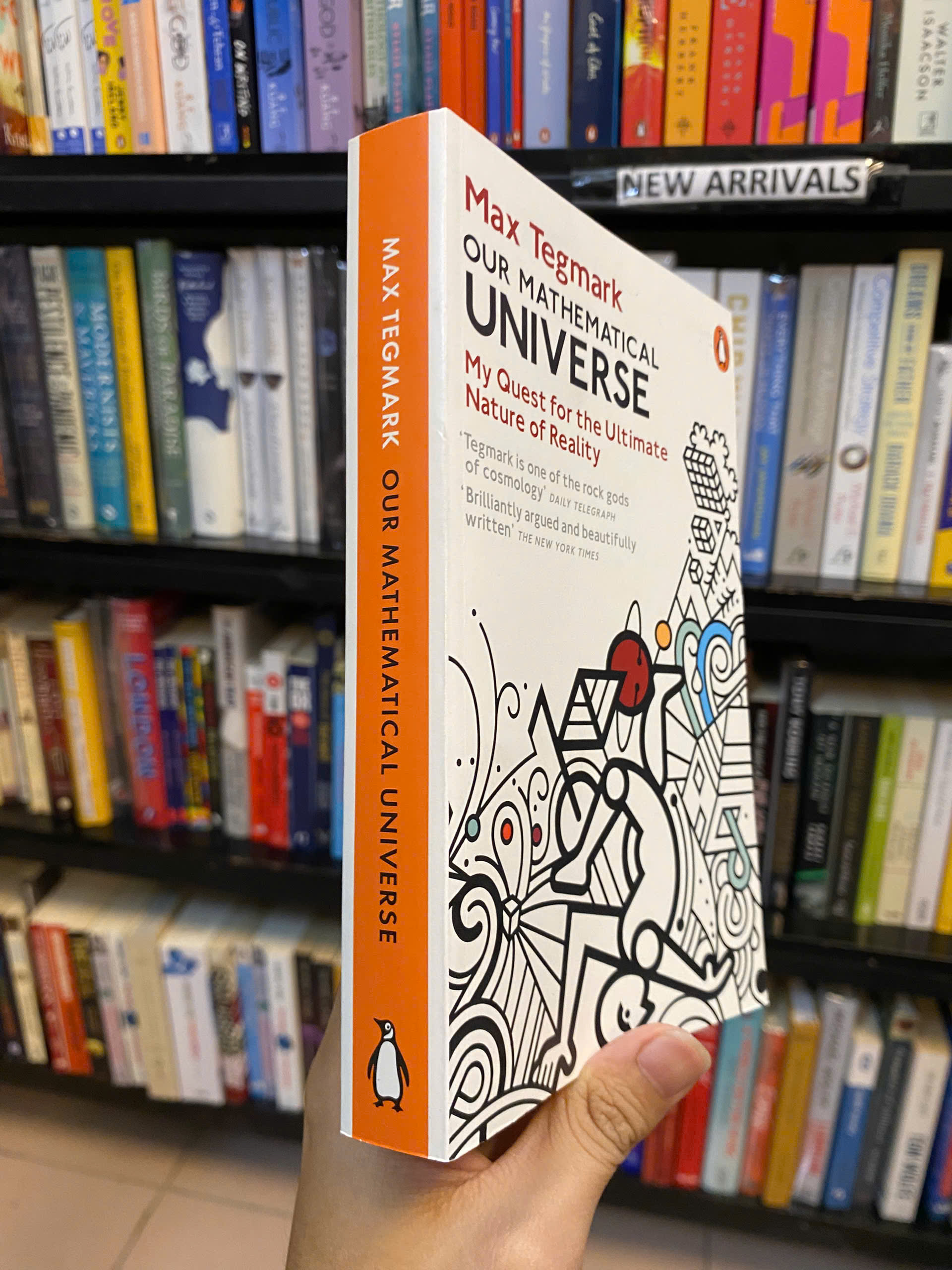 Sách - Our Mathematical Universe: My Quest for the Ultimate Nature of Reality by Max Tegmark | Nonfiction in English / Adult Education / Cosmology / Ngoại văn Nhập khẩu