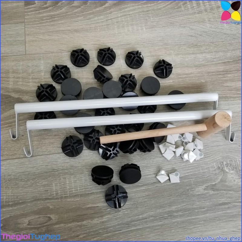 Tủ nhựa lắp ghép 16 ô loại sâu 47 cm