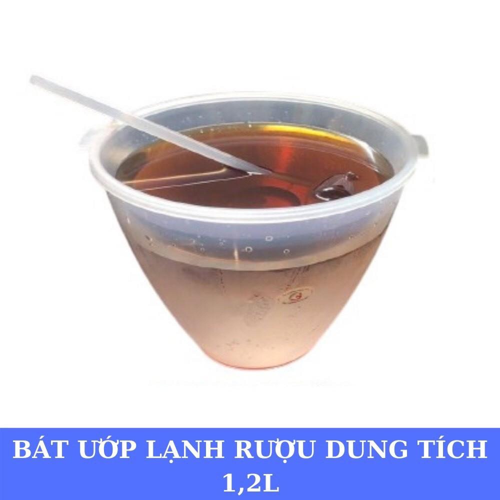 Bộ Bát Đựng Rượu , Ngâm Nóng Rượu Và Ướp Lạnh Trái Cây Tặng Kèm Muỗng Múc GD188