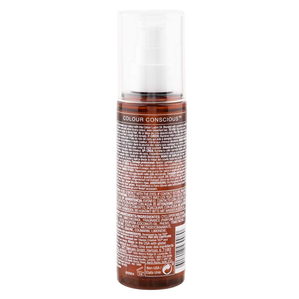 Dầu dưỡng tóc Tigi Copyright Colour Lustre Oil 100ml