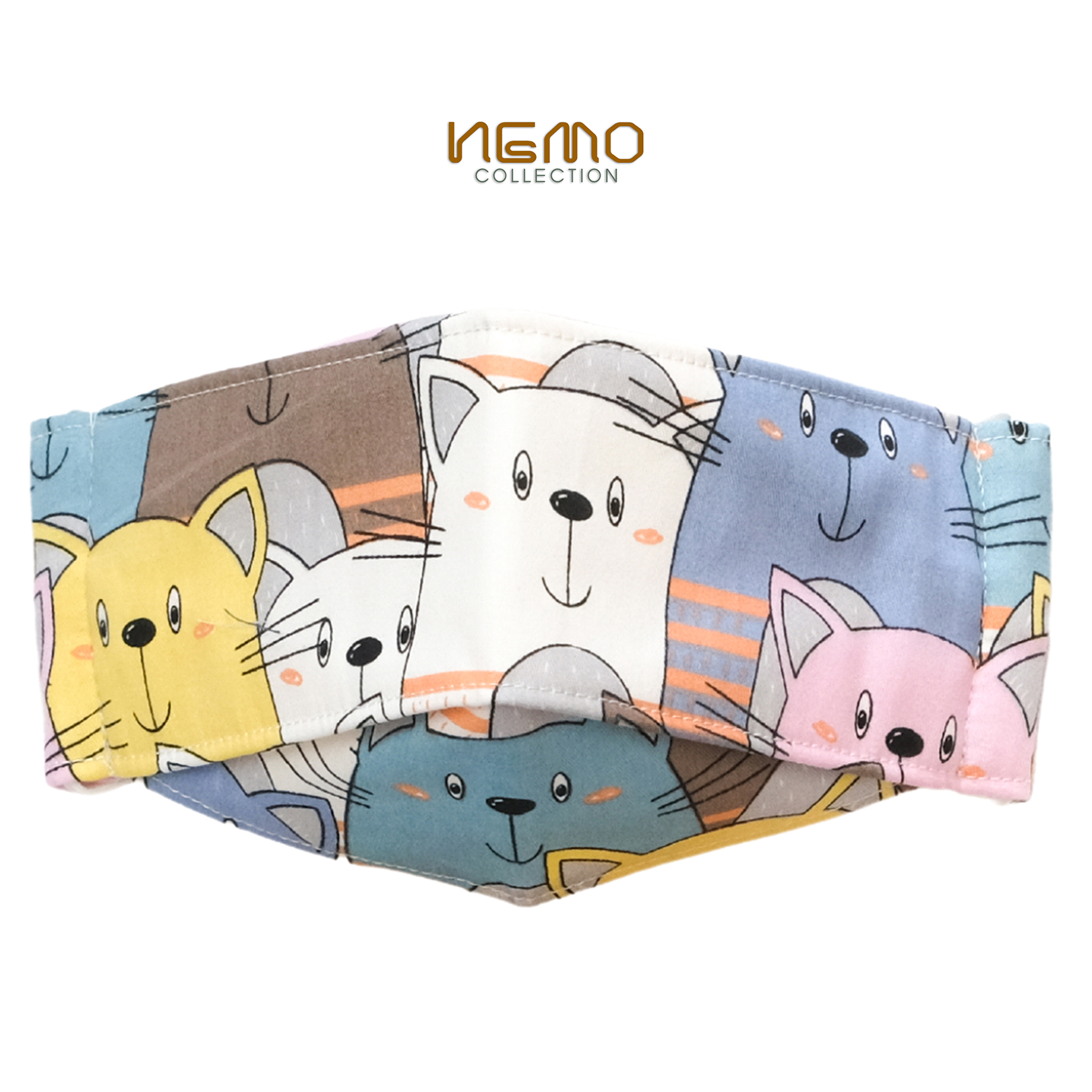 Khẩu Trang Vải 4D NEMO, Chống Nắng, Lọc Khuẩn, Thoáng Khí Không Gây Mụn, Nam Nữ đều sử dụng được - KTDS