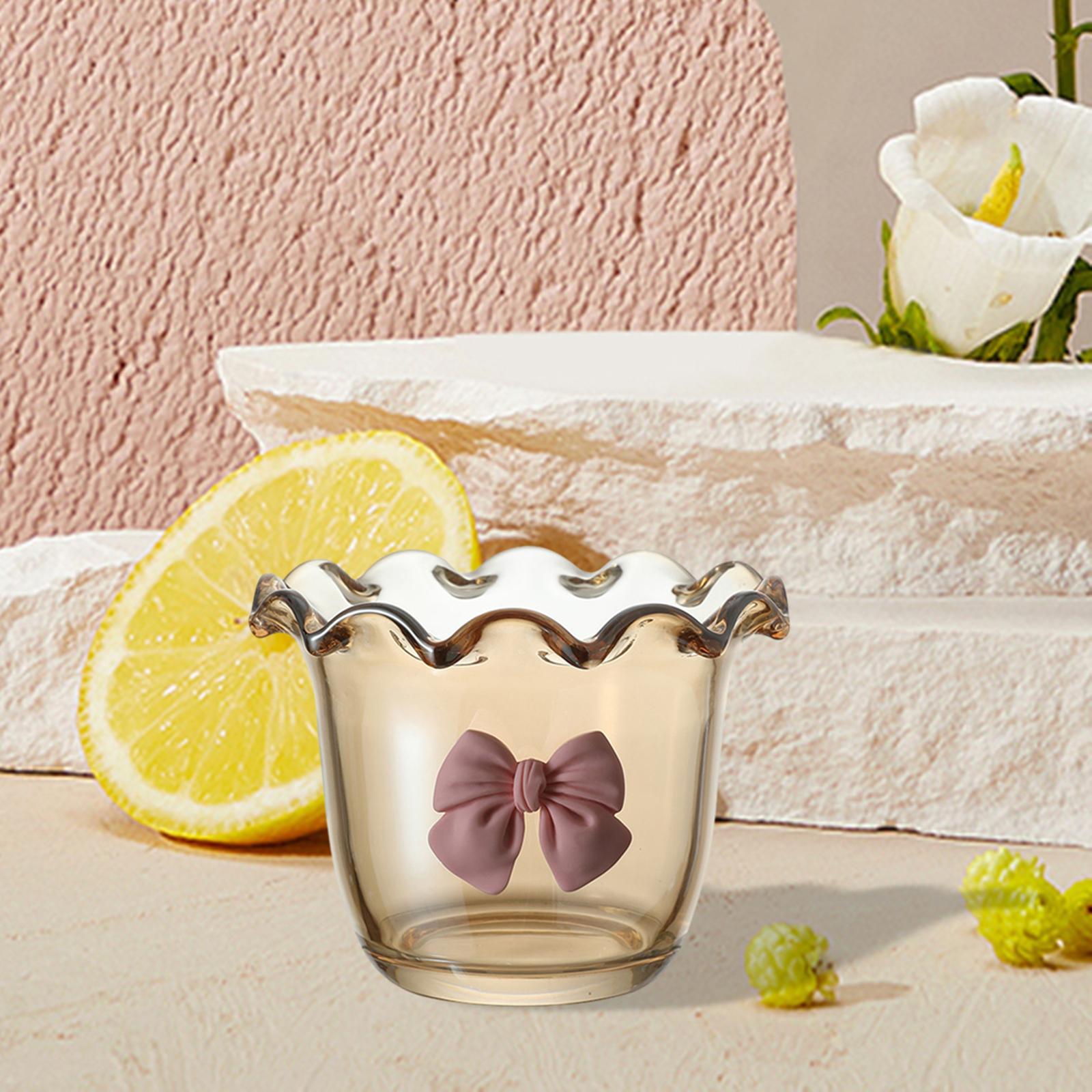 Ice Cream Cups Salad Appetizer Clear Glass Bowls for Coffee Ice Cream Juices