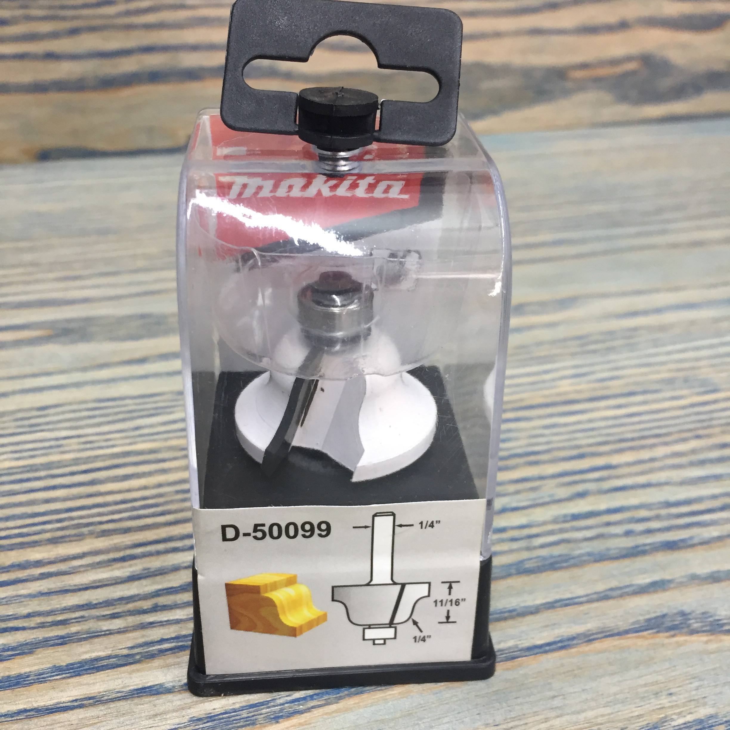 Mũi phay chữ S ổ bi Makita D-50099