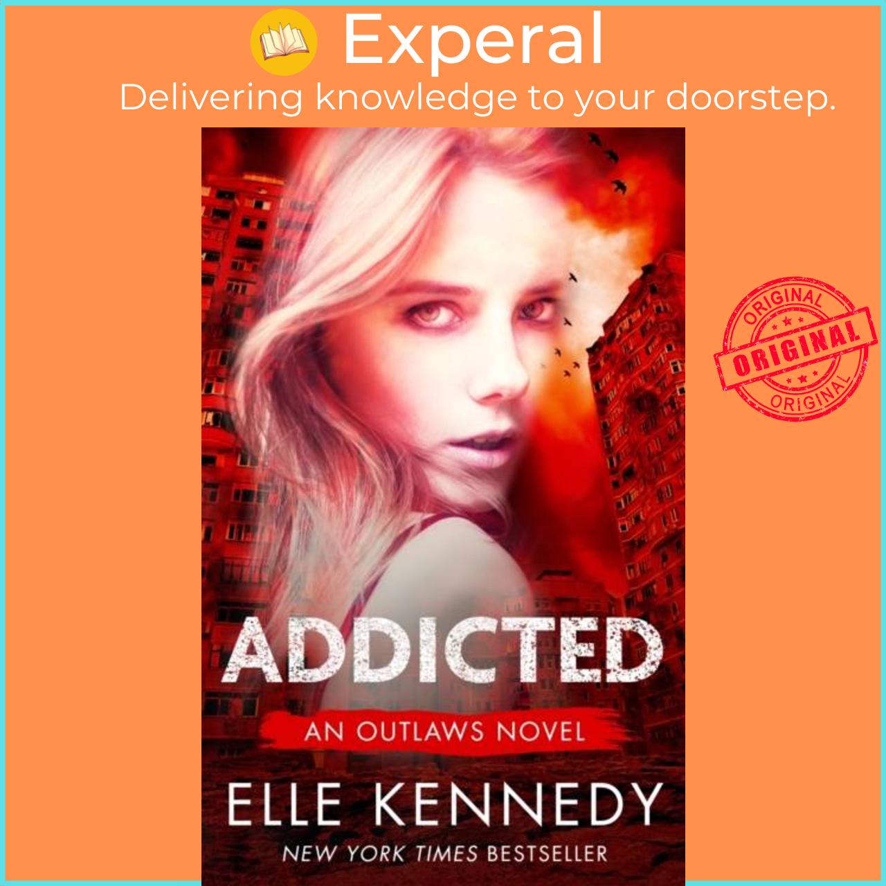 Sách - Addicted by Elle Kennedy (UK edition, paperback)
