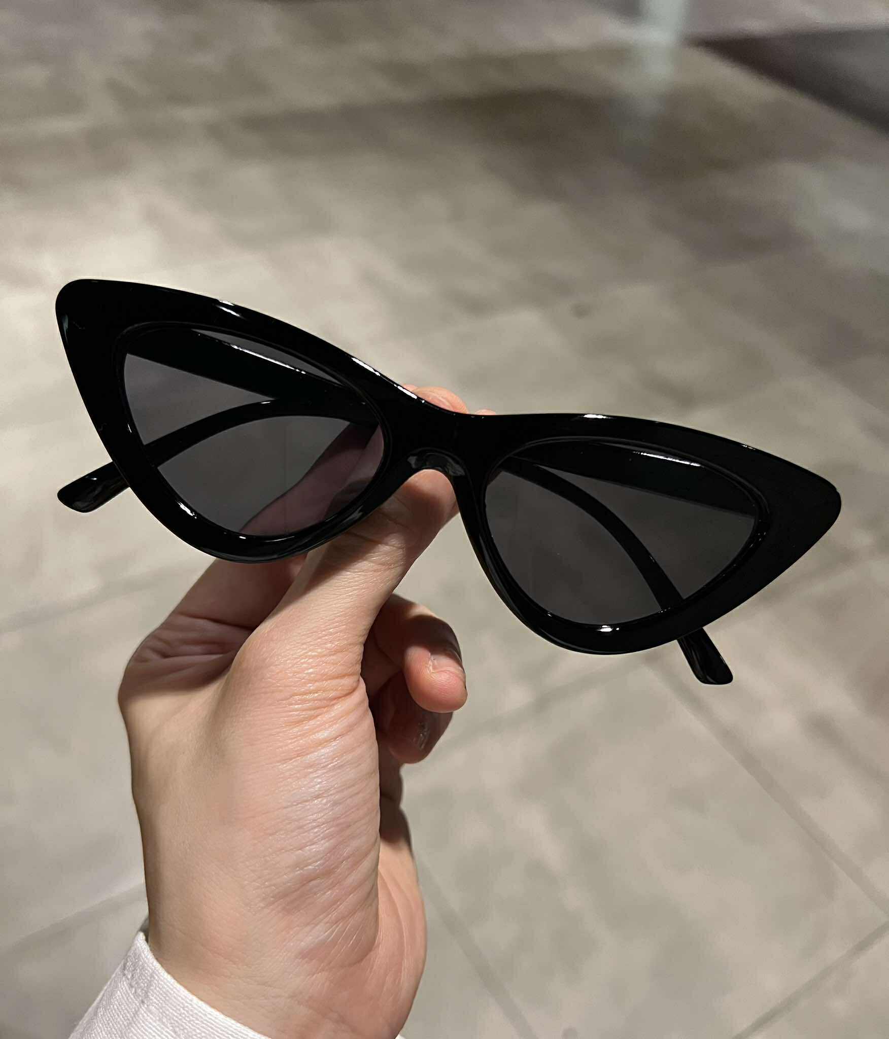 Kính râm mắt mèo nhỏ chống nắng, chống tia Uv nhiều màu cho nữ