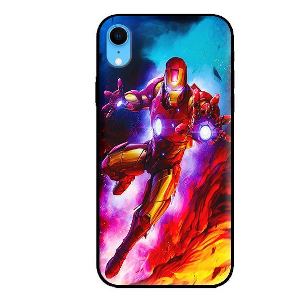 Ốp lưng cho iPhone XR Người Sắt Lửa - Hàng chính hãng