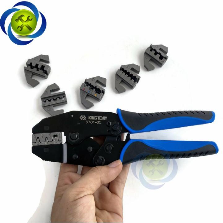 Bộ kìm bấm cos 6 chi tiết Kingtony 42107GX