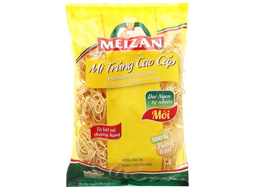 Mì Trứng Cao Cấp Meizan (Gói 250Gr)