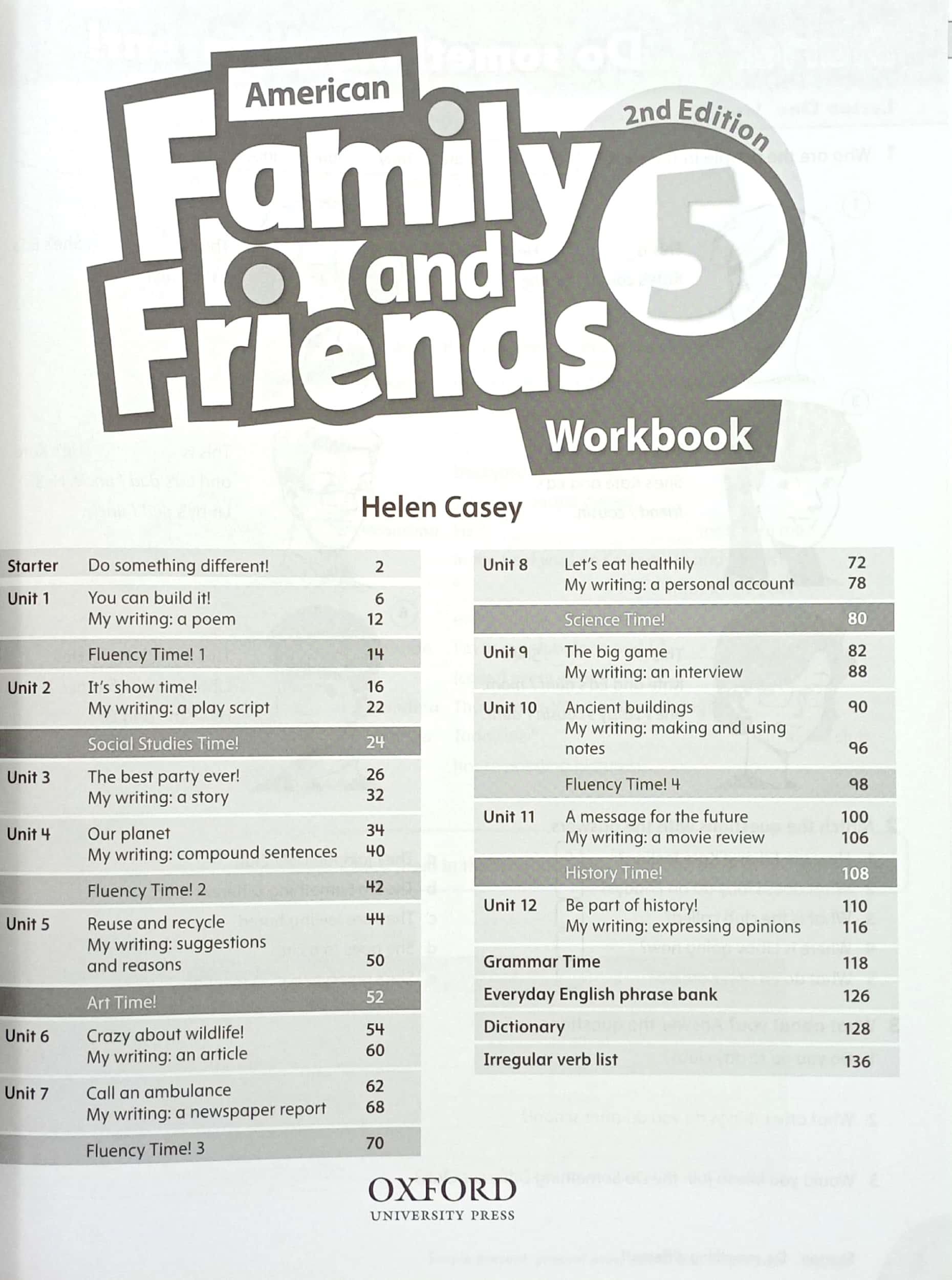 American Family And Friends Level 5: Workbook With Online Practice - 2nd Edition