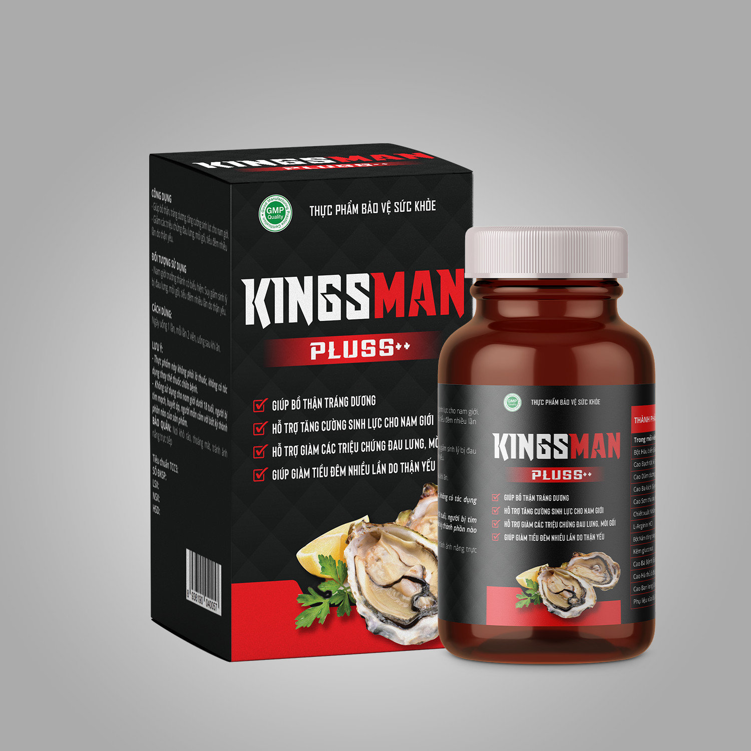 Thực phẩm bảo vệ sức khỏe BIOLAB Kingsman pluss++ - Hỗ trợ bổ thận, tráng dương