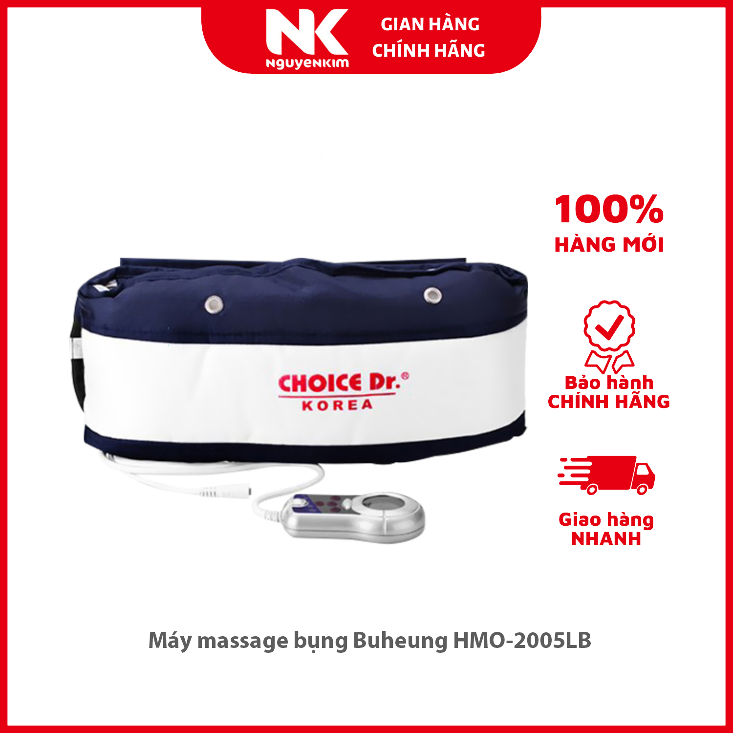 Máy massage bụng Buheung HMO-2005LB - Hàng chính hãng