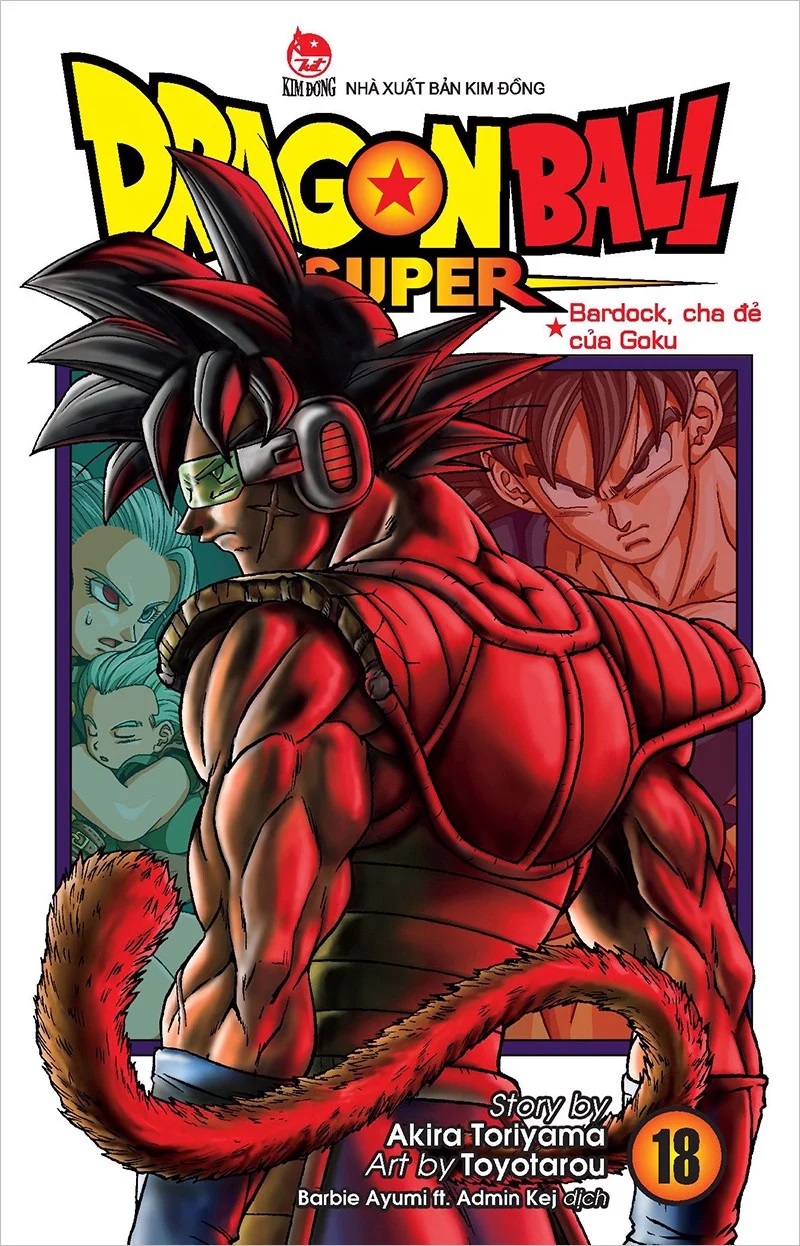 Sách - Dragon ball Super - tập 18 (tặng kèm bookmark nhân vật)