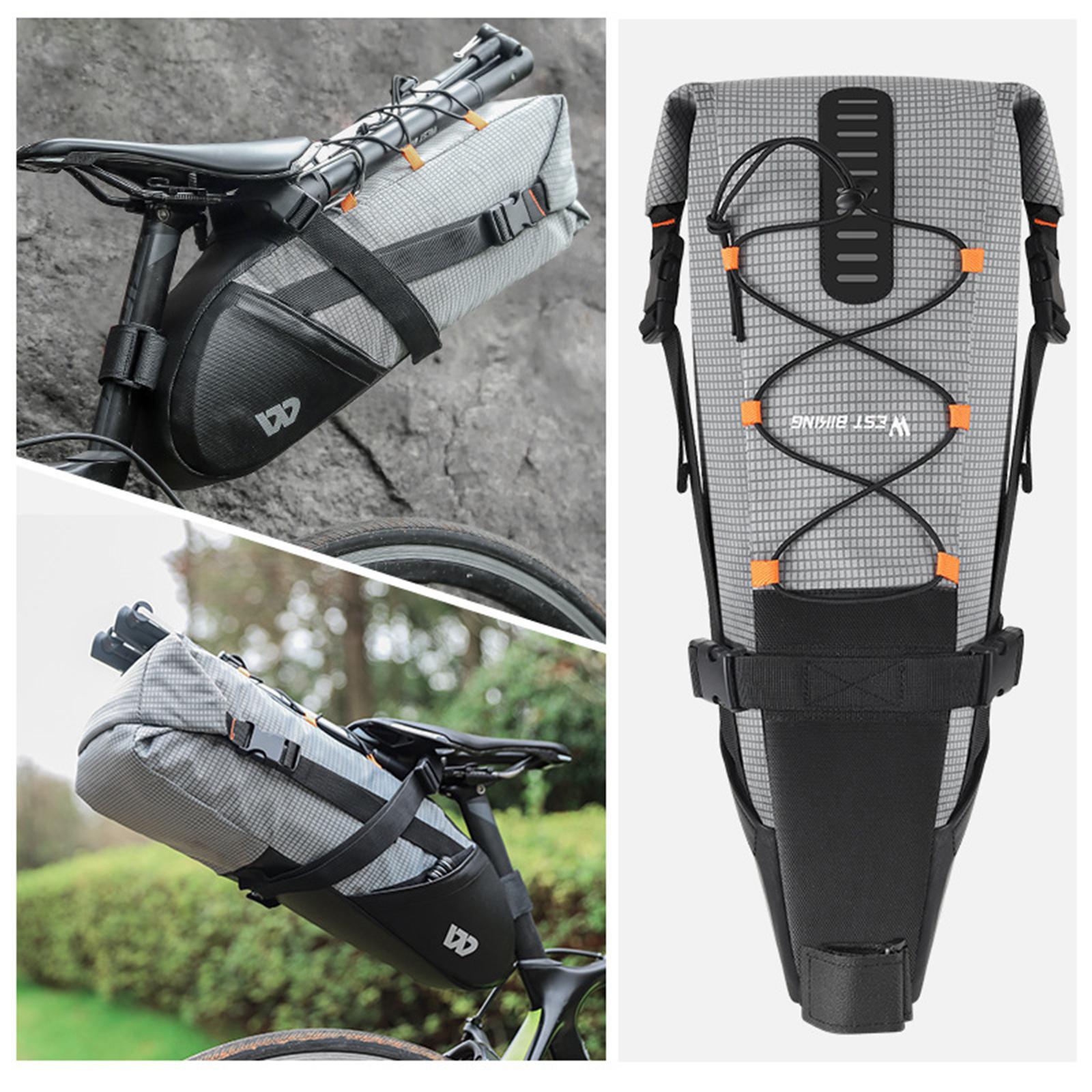 Bike Saddle Bag  under Seat Pouch Cycling Wedge Pack  Bike