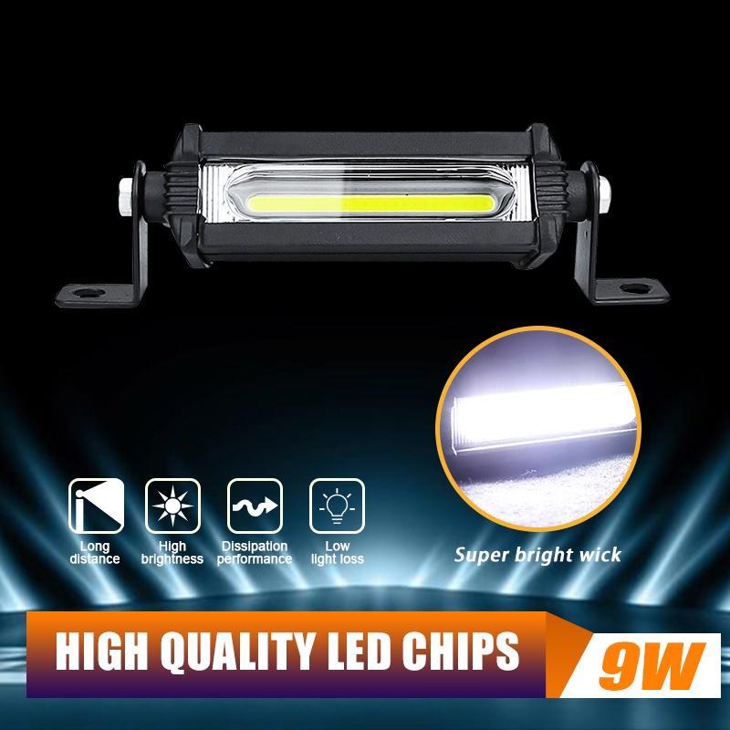 Đèn pha sương mù LED COB 12v 4 inch chiếu sáng an toàn khi lái xe dành cho xe tải/ xe máy/ xe tay ga/ xe địa hình