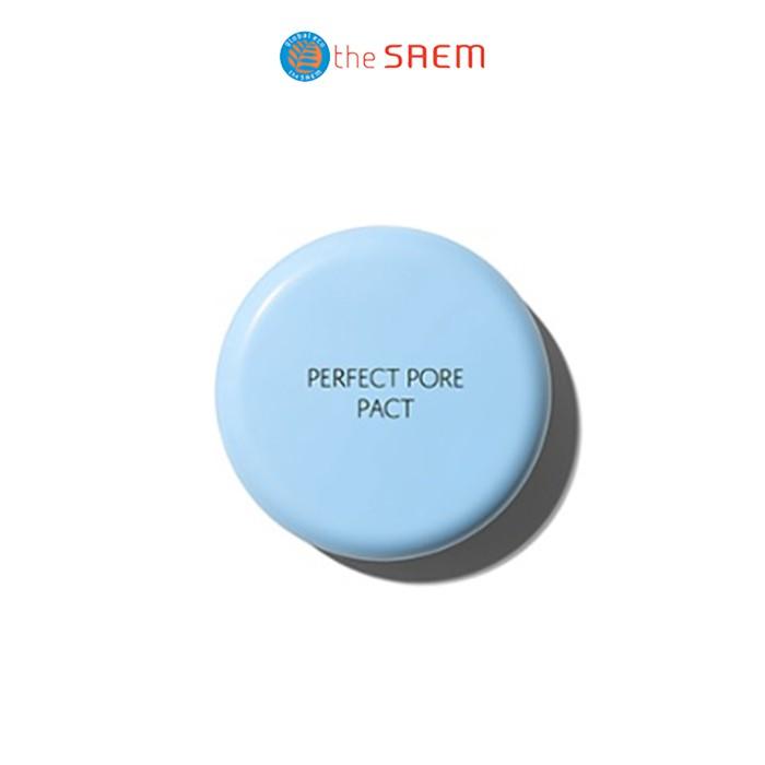 Hình ảnh Phấn Phủ Dạng Nén Kiềm Dầu The Saem Saemmul Perfect Pore Pact (12g)