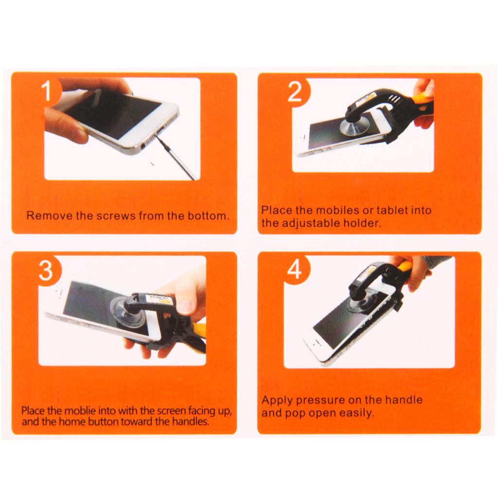LCD Screen Opening Plier Phone Repairing Tools for Mobile Suction Cup